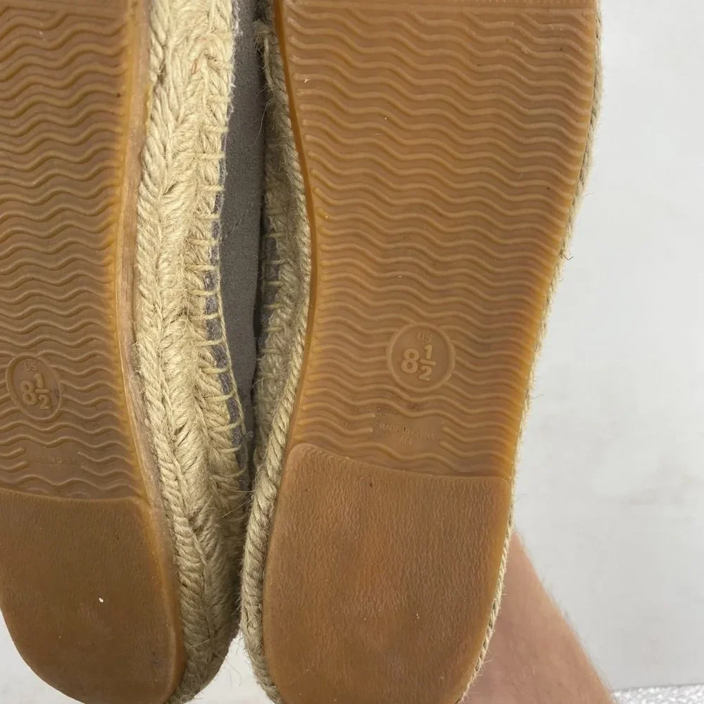 Soludos | 8.5 Gray Izzy Espadrille Sneakers